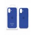 Кейсы iPhone 16 Plus Apple Silicone Case Original with MagSafe + Sensor Button and Animation