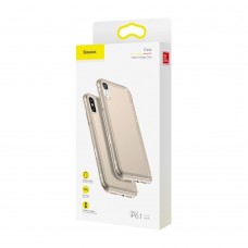 Кейси iPhone Xr Baseus Safety Airbag Case trans-gold