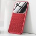 Кейси iPhone Xr Baseus Glass Weaving Case red