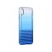 Кейси iPhone Xs Max Baseus Colorful Airbag case trans-blue