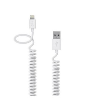 Кабелі Belkin Lightning Sync Cable Coil 1.8m 