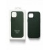 Кейсы iPhone 15 Plus Apple Leather Case with MagSafe and Animations