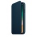 Кейси iPhone X Apple Leather Folio