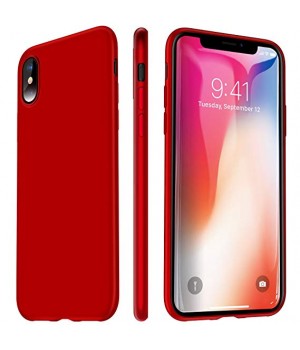 Кейси iPhone X Силікон Металік 