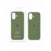 Кейсы iPhone 17 Apple Silicone Case Original with MagSafe + Sensor Button and Animation