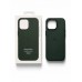 Кейсы iPhone 15 Pro Apple Leather Case with MagSafe and Animations