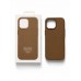 Кейсы iPhone 15 Pro Apple Leather Case with MagSafe and Animations