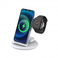Беспроводные зарядные устройства Wiwu Power Air 3in1 Wireless Charger