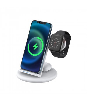 Безпровідні зарядні пристрої Wiwu Power Air 3in1 Wireless Charger