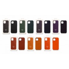 Кейсы iPhone 14 Apple Leather Case with MagSafe and Animations