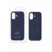 Кейсы iPhone 17 Apple Silicone Case Original with MagSafe + Sensor Button and Animation