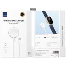 Беспроводные зарядные устройства Watch charger Wi-M18 (USB-C) (white)