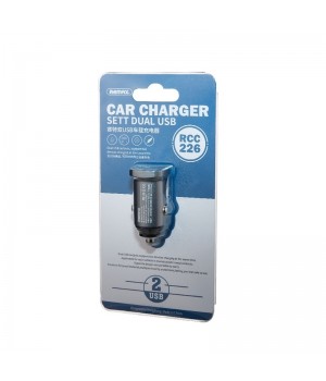 Автозарядне Remax Sett Series 2.4A Dual USB Car Charger RCC226 Автозарядне Remax Sett Series 2.4A Dual USB Car Charger RCC226