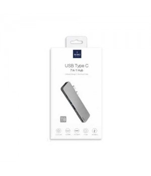 Перехідник Wiwu T8 Type-C Hub Dual C