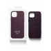 Кейсы iPhone 15 Plus Apple Leather Case with MagSafe and Animations
