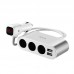 Автозарядне Hoco Car Charger Z13 LCD One-Pull-Three 