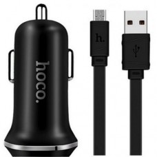 Автозарядне Hoco Car Charger Z1 Car Charger Set (Lightning) 