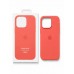 Кейсы iPhone 16 Pro Apple Silicone Case Original with MagSafe + Sensor Button and Animation