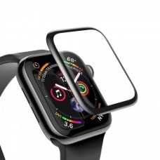 Скло iWatch Baseus full Screen curved tempered glass Black