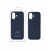 Кейсы iPhone 17 Apple Silicone Case Original with MagSafe + Sensor Button and Animation