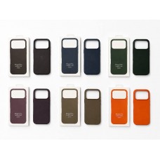 Кейсы iPhone 17 Pro Apple Leather Case with MagSafe and Animations