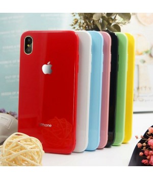 Кейси iPhone XS Max Glass Case Rainbow