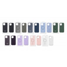 Кейсы iPhone 15 Pro Colour Silicone case with MagSafe