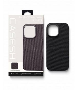 Кейси iPhone 15 Pro Carbone Tactile Woven Case Кейси iPhone 15 Pro Carbone Tactile Woven Case