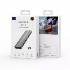 Переходники Wiwu T9 Type-C Hub Dual C