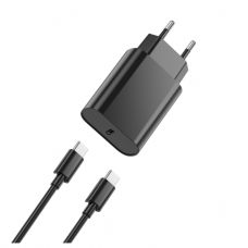 Wiwu 20W PD fast charger, EU Plug Wi-U001 Black