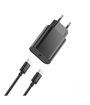 Wiwu 20W PD fast charger, EU Plug Wi-U001 Black