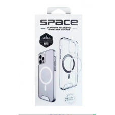 Кейсы Samsung S 25 Space Case Transparent Silicone with Magsafe