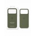 Кейсы iPhone 17 Pro Max Apple Silicone Case Original with MagSafe + Sensor Button and Animation