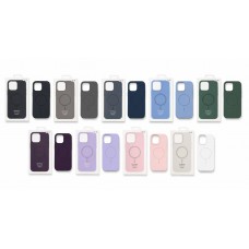 Кейсы iPhone 15 Colour Silicone case with MagSafe
