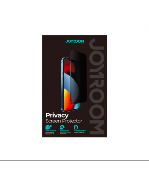 Скло iPhone 18 Pro Joyroom Privacy 3D glass black