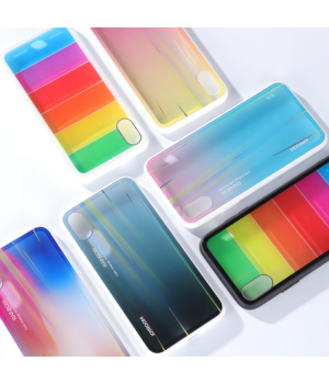 Кейси iPhone XR Joyroom Rainbow Glass Series 