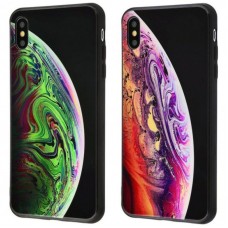 Кейси iPhone XS Max Glass Case Planet 