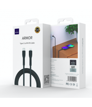 Кабелі Wiwu Armor Series High elastic TPE Fast Charging Wi-C005 USB C to Ligtning