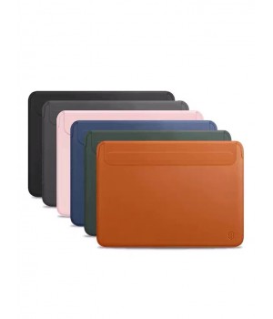 Кейси на Macbook Pro 15.4 Wiwu Skin Pro II Leather Sleeve 