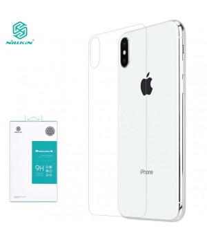 Скло iPhone X/XS/11Pro Nillkin Back Cover Glass transparent 