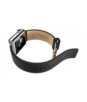 Аксесуари iWatch Ремінець Hoco Art Series Calf Leather 38/40mm black