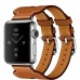 Аксесуари iWatch Ремінець Hermes Fauve Barenia Double Buckle Cuff 38/40mm 