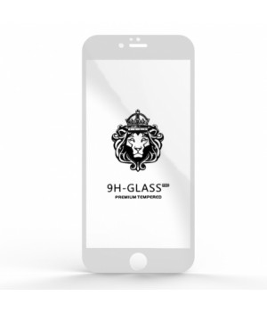 Скло iPhone 7plus/8plus Full Glass white 0.25mm