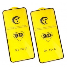 Стекло iPhone X/XS/11Pro Triplex 9D Glass 0,25mm Black