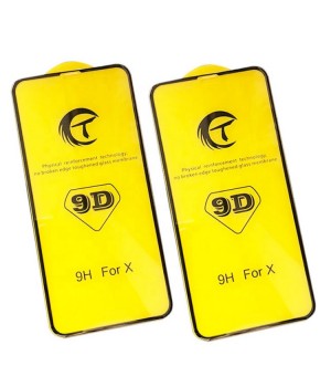 Скло iPhone X/XS/11Pro Triplex 9D Glass 0,25mm Black