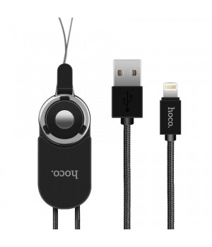 Кабелі Hoco Lightning Mobile Phone Strap With Lightning Charging Cable