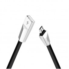 Кабелі Hoco Zinc Alloy Rhombus Lightning Charging Cable 