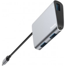 Перехідники Baseus Adapter Enjoyment Series Type-C to 2 x USB 3.0 HUB 