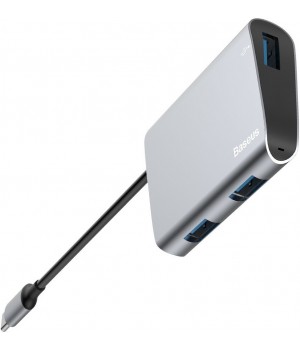 Перехідники Baseus Adapter Enjoyment Series Type-C to 2 x USB 3.0 HUB 
