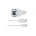 Автоаксесуари Автозарядне Belkin Car Charger 2 Port + Cable 